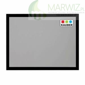 Ekran Ramowy Naścienny Kauber De Luxe Grey Flex 4:3 , 216x166
