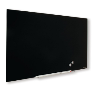 Tablica szklana Nobo Diamond 1260x711, czarna 