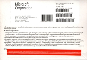 Microsoft Windows 11 Home PL 64bit OEM DVD (KW9-00648) Wersja fizyczna produktu! Dostępny od ręki!