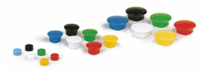 Magnesy do gablot z tablicą magnetyczną 30mm