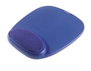 Żelowa podkładka pod mysz i nadgarstek Gel Mouse Pad niebieska/czarna)