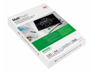 Folia laminacyjna A4 2x100 mic matowa - op. 100 szt.  (Matt Pouch)