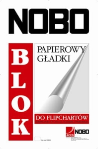 Blok do flipchartu gładki 40 kartek (5szt.)